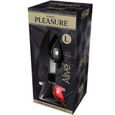 ALIVE - MINI PLUG ANAL PLEASURE MÉTAL ROUGE TAILLE L